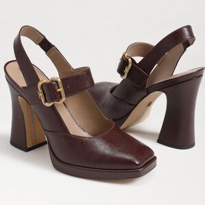 SAM EDELMAN JILDIE SLINGBACK MARY JANE PUMP SZ 9.5